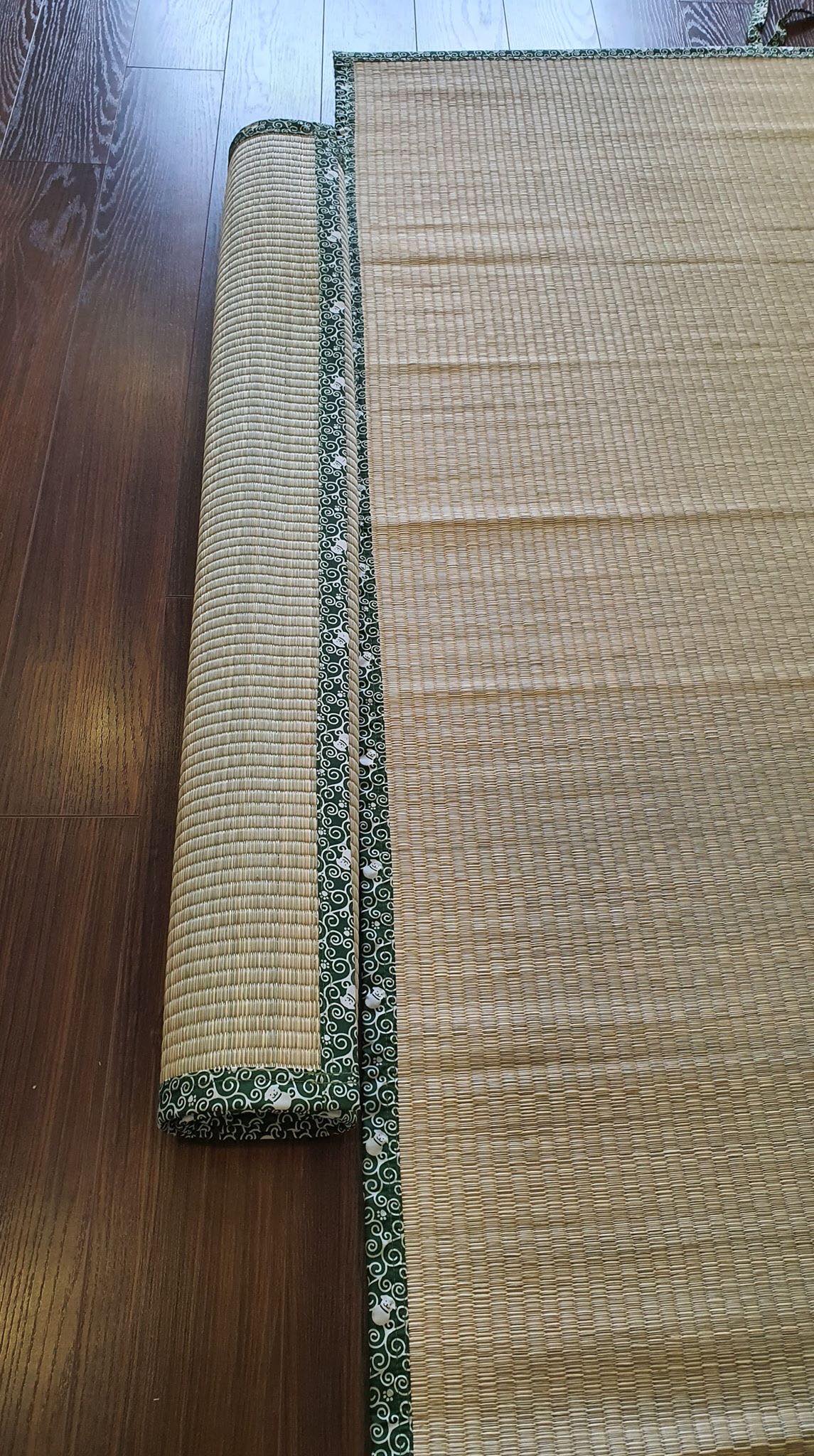 Chiếu Cói xuất nhật 1m2 x 1m9 Cao cấp Tatami