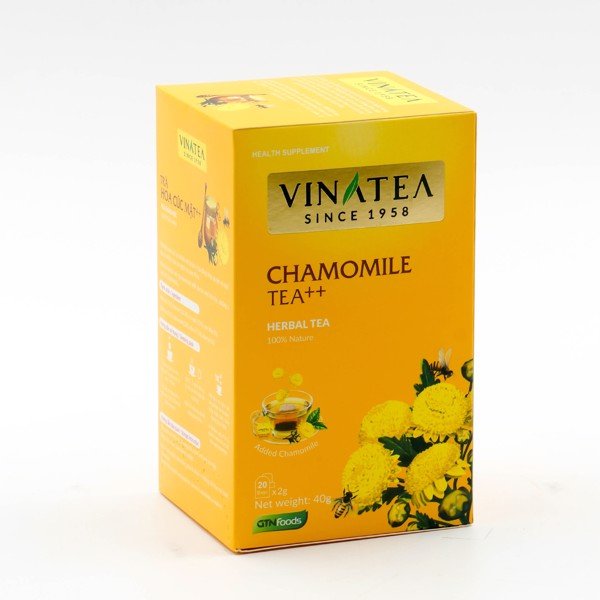 Trà Túi Lọc Hoa Cúc Mật Ong Vinatea 40g (20 túi x 2g)