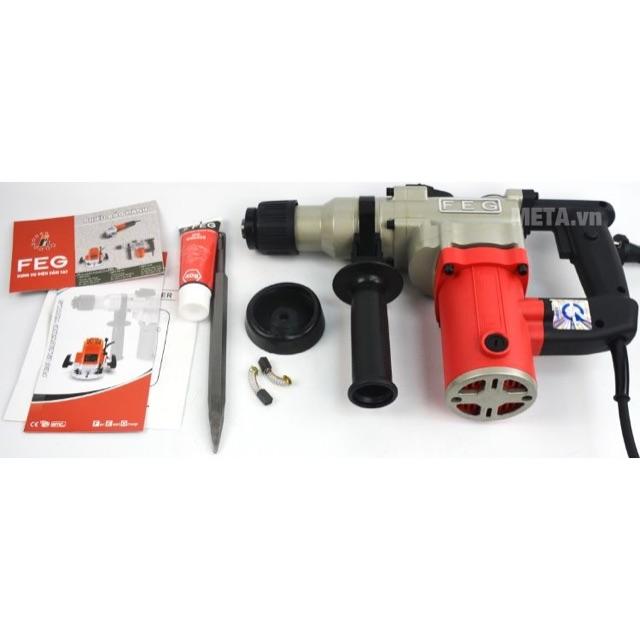 Máy khoan bê tông đục feg 550 900w 26mm