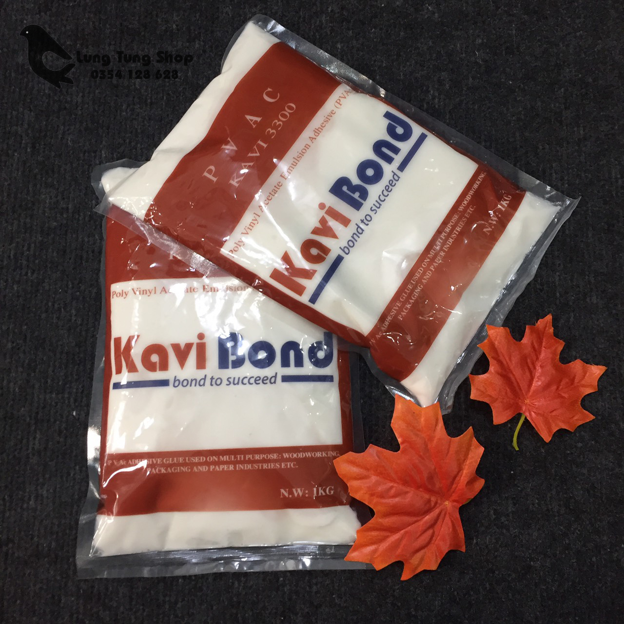 Keo sữa ( bịch 1kg ) - keo chuyên dán thảm lót sàn