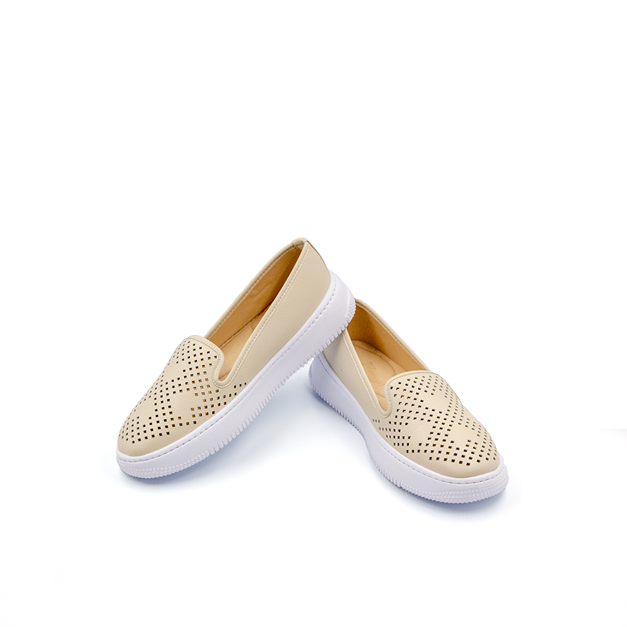 SIÊU SALE 6.6 | Giảm 30% đơn 199k - Giày Sneaker Nữ Tomoyo Da Microfiber "SIÊU NHẸ" TMW20909