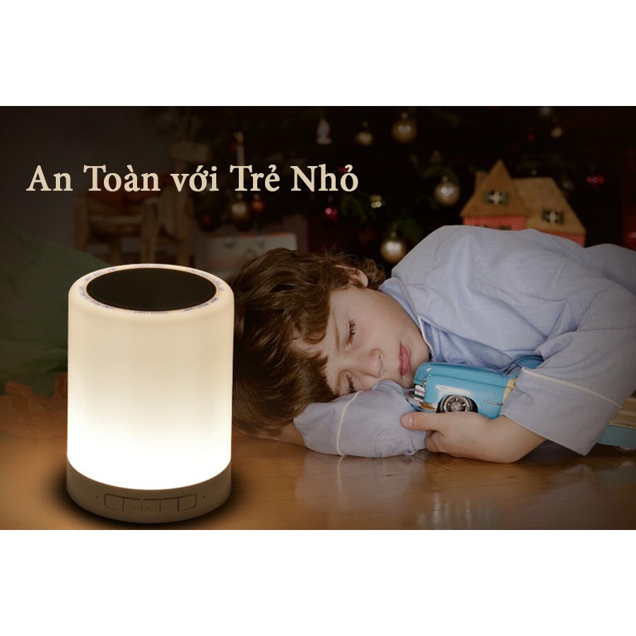 Loa Bluetooth Kiêm Đèn Ngủ Y2 Đổi Màu Cảm Ứng Cực Đẹp