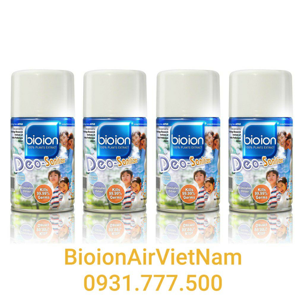 BÌNH XỊT THƠM BIOION 250ML