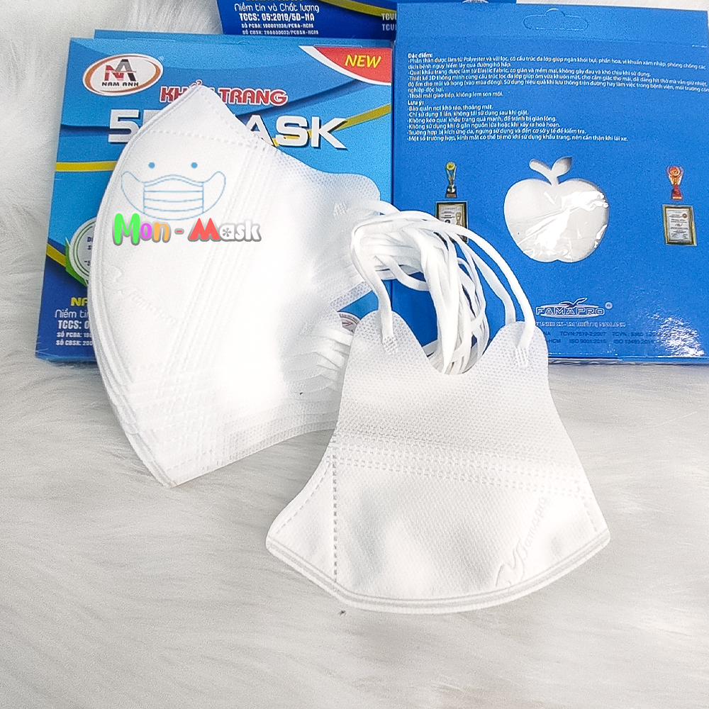 KHẨU TRANG 5D MASK FAMAPRO