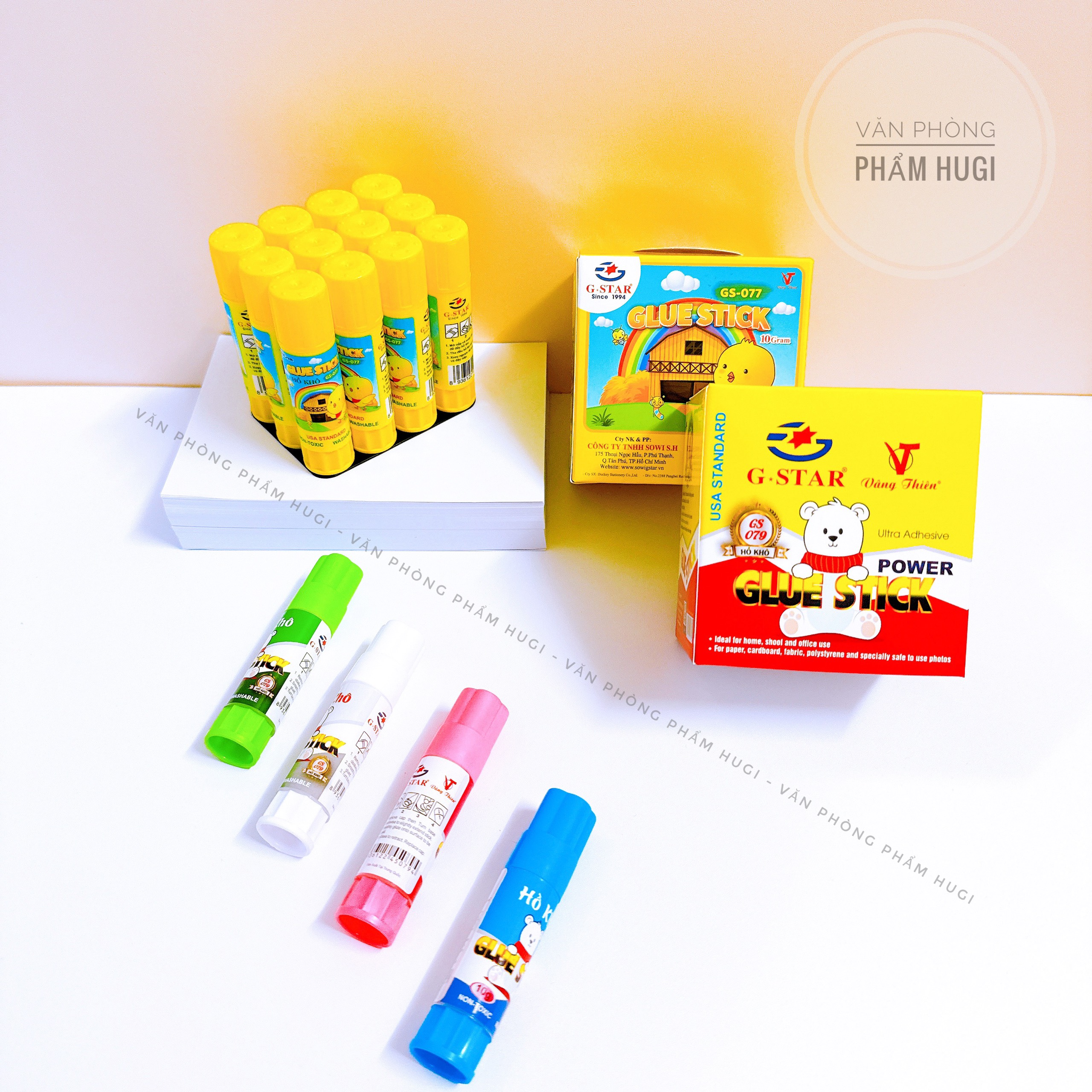 Hồ khô dán giấy GSTAR họa tiết dễ thương