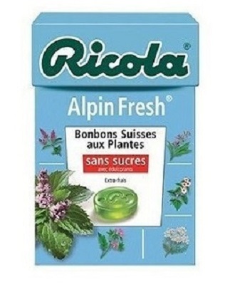 Kẹo Thảo Mộc (đủ vị) Alpin Fresh Ricola 40g
