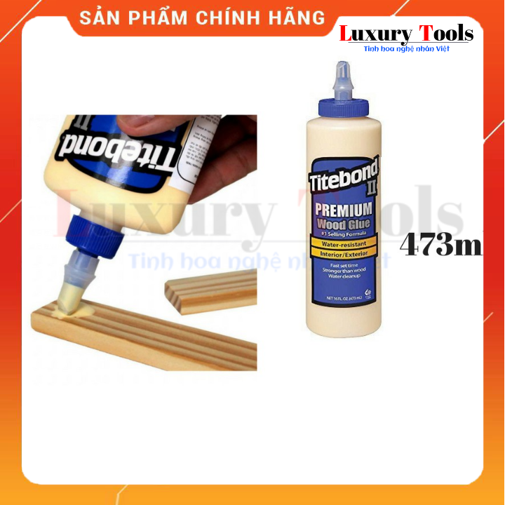 [hàng chính hãng]Keo dán gỗ,keo ghép gỗ Titebond Premium II