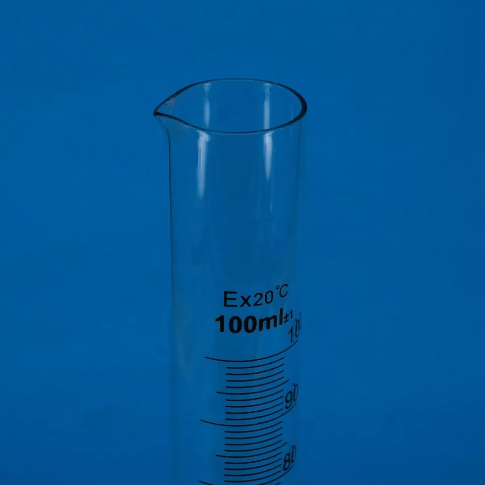 Ống đong thủy tinh 100ml đo thể tích