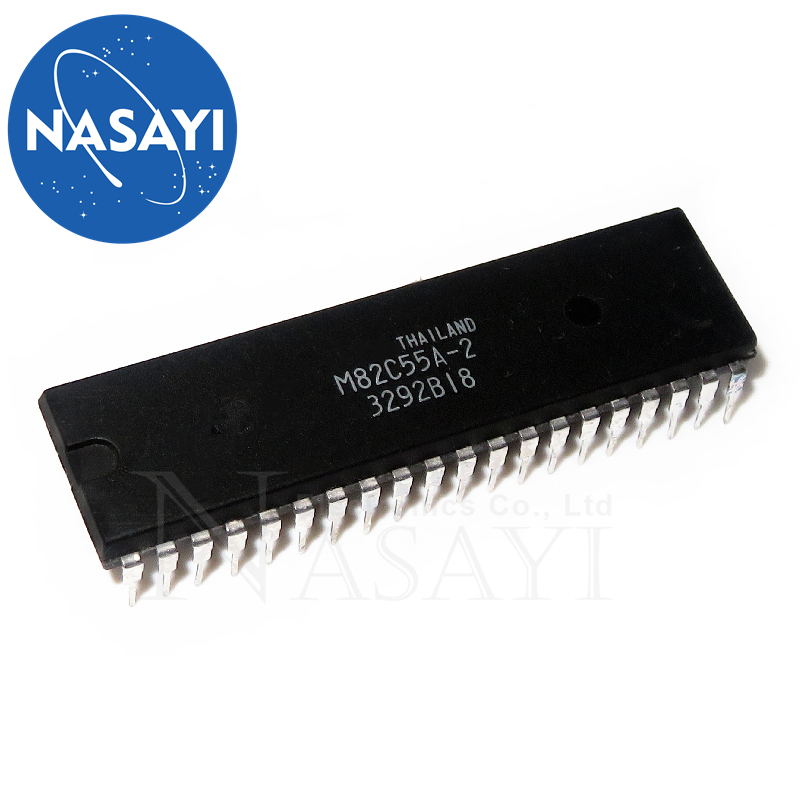 5pcs m82c55a-2 m82c55a dip-40