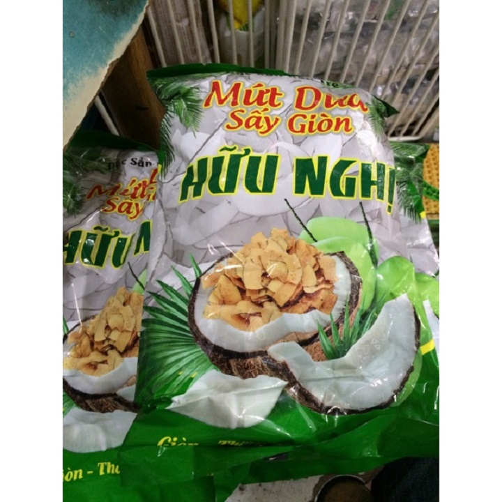 Mứt Dừa Khô Sấy Giòn Hữu Nghị 275g