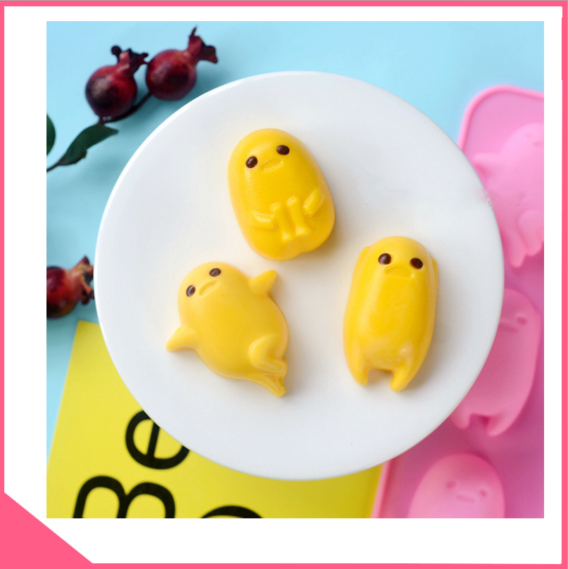 [XÃ KHO- BÁN VỐN] Khuôn silicon Phong Khang làm rau câu trứng gà hong kong gudetama