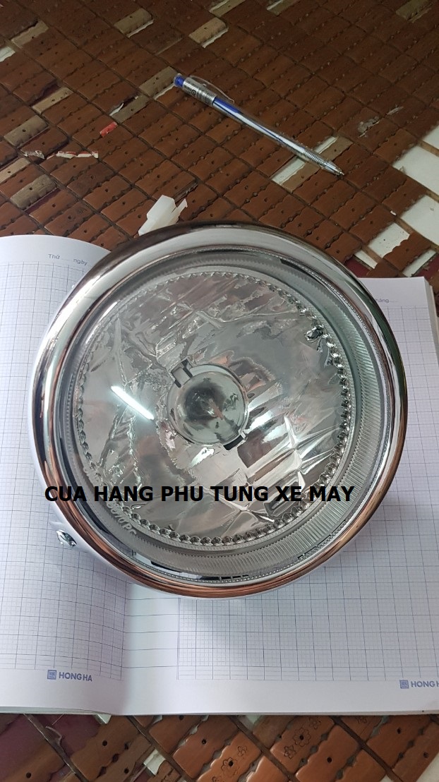 Pha đèn gắn xe Cub đời mới bền, đẹp