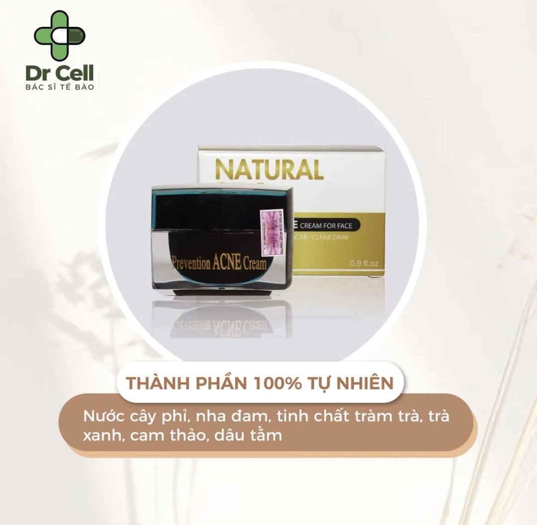 Ngừa mụn Acne dr cell chính hãng