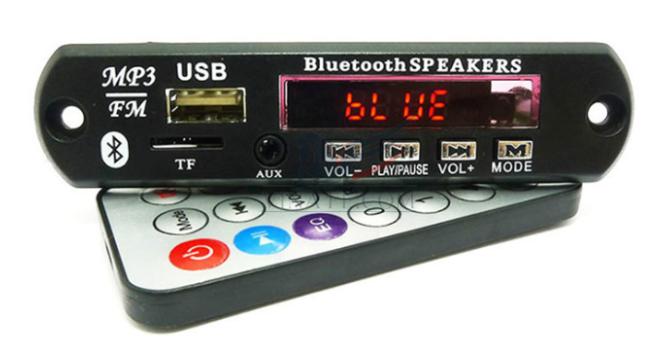[HCM]Mo đun  Giải Mã WAV+WMA+MP3 Bluetooth 12V DC