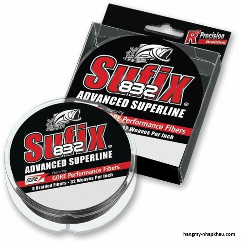 Dây dù Câu Cá Sufix 832 Advanced Superline 100m