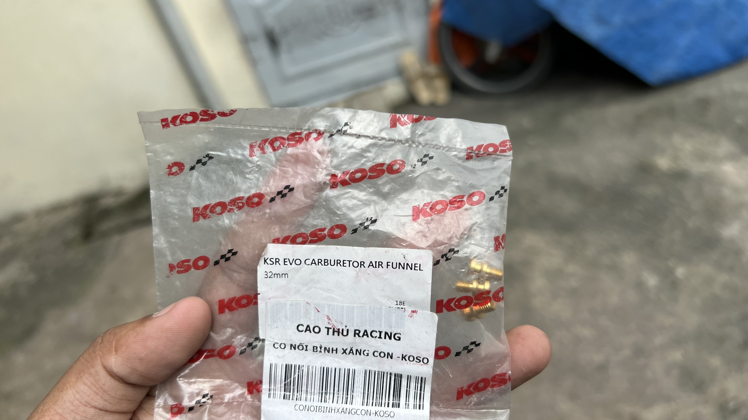 adapter pô e gắn bình koso họng 32 34