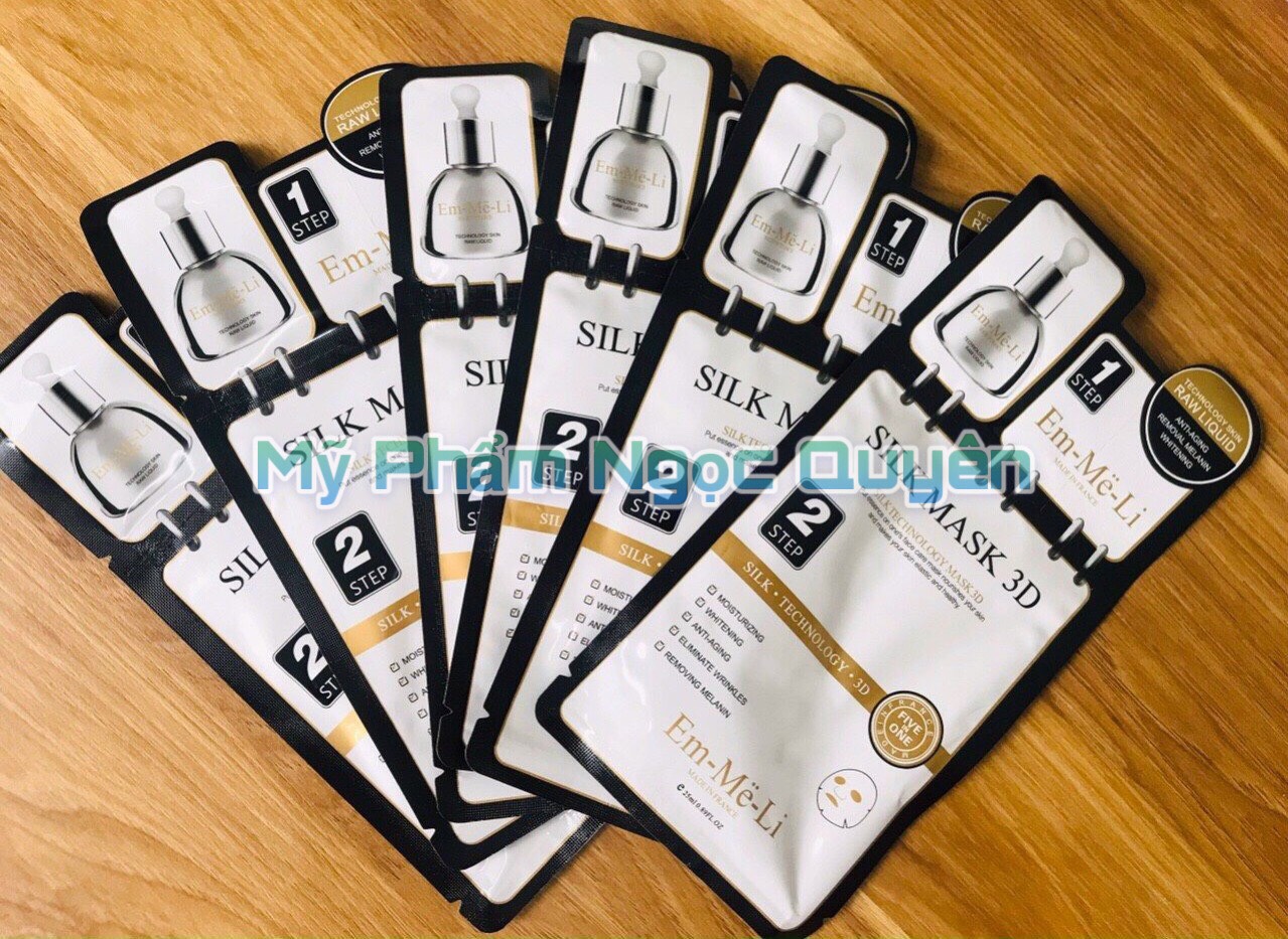 Mặt nạ tơ tằm silk mask 3d