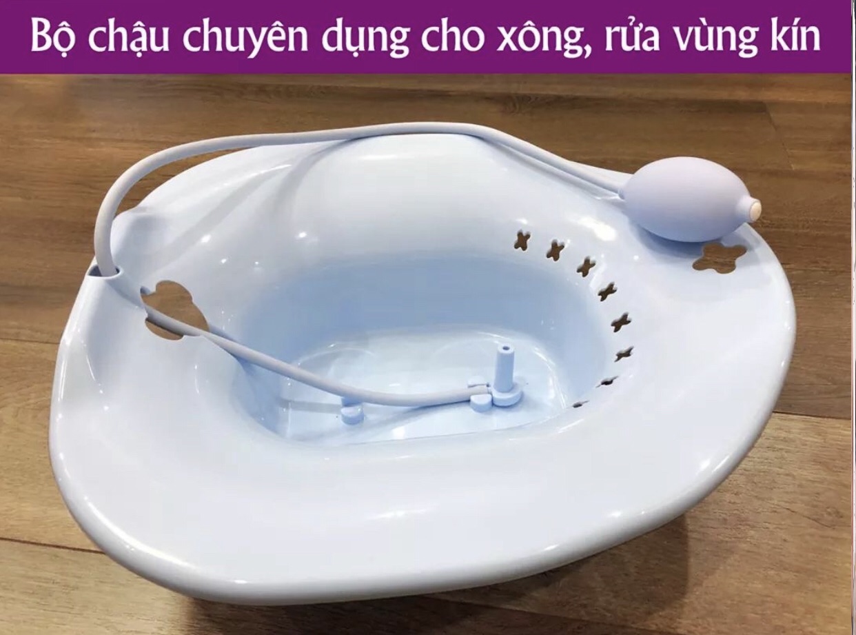 [HCM]Chậu xông rửa phụ khoa cho mẹ sau sinh