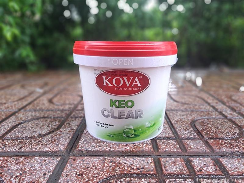 Glossy Glue (Water-Based Gloss Glue) Kova Clear W 1kg