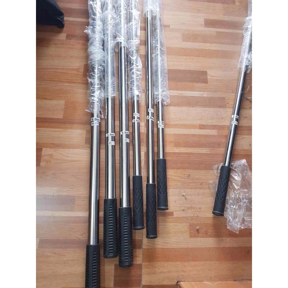 Hot - sào bẫy chim, - sào rút inox đa năng 3m 5m 6m 7m - sale