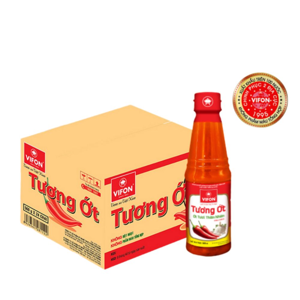 [VOUCHER 15%] Combo 2 Chai Tương ớt VIFON 500ml/ chai