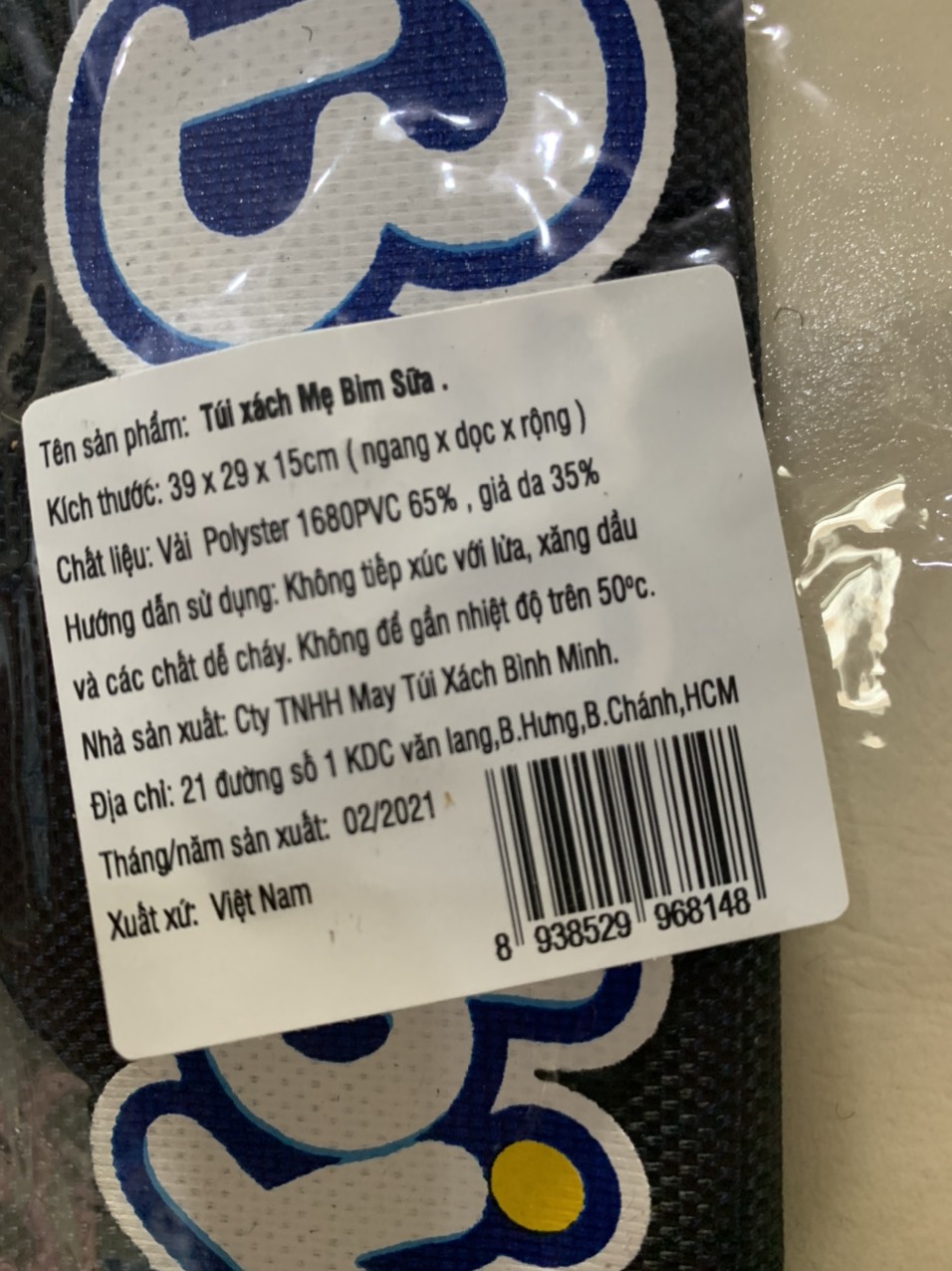 1 Túi Xách Cho Mẹ & Bé (Quà tặng)