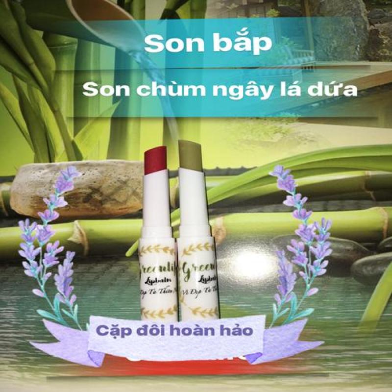 SON BẮP KHUYẾN MÃI KHỦNG MUA MỘT TĂNG MỘT SON LÁ DỨA