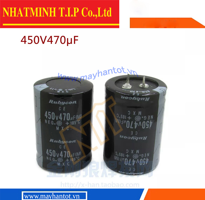 Tụ nguồn 470-450v bộ 5