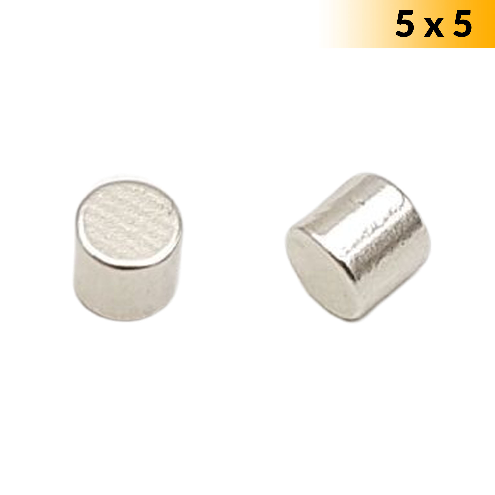 Nam châm đất hiếm trắng nhỏ 5x5mm