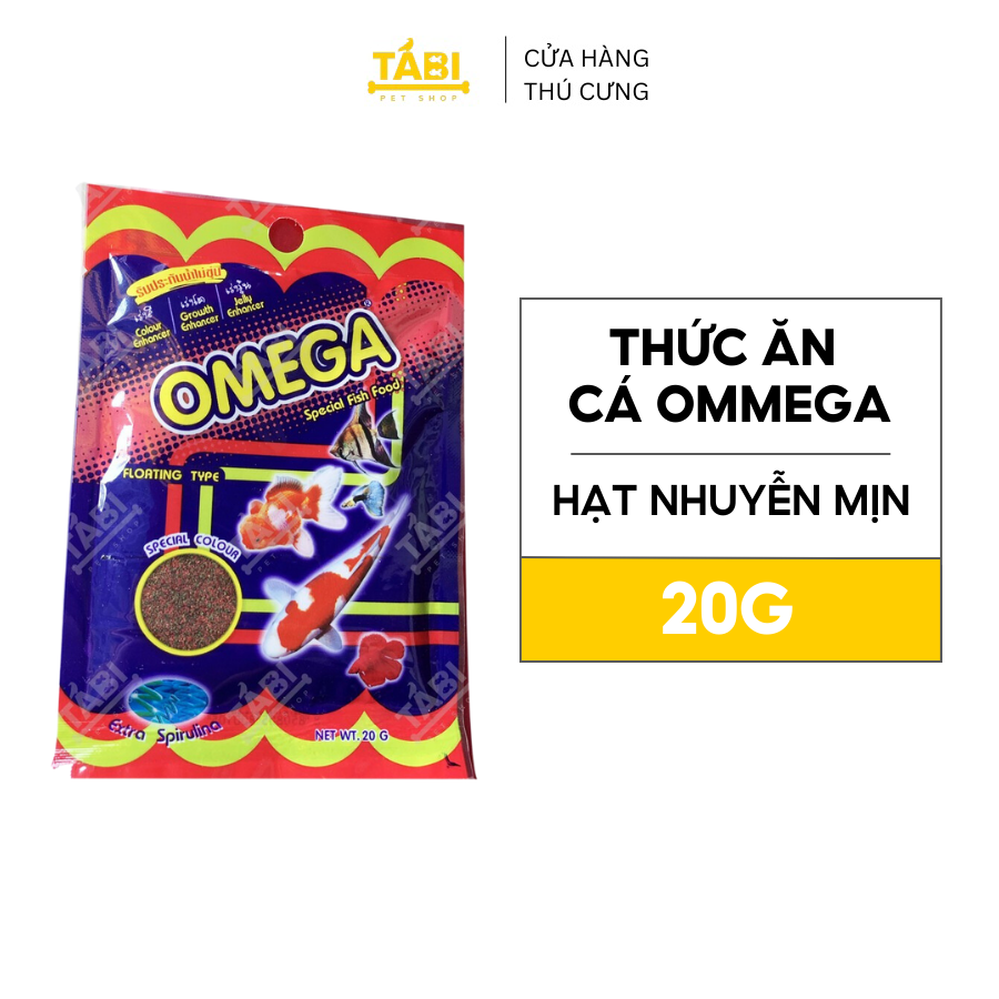 Thức Ăn Cá Omega 20g Cho Cá Cảnh Thuỷ Sinh