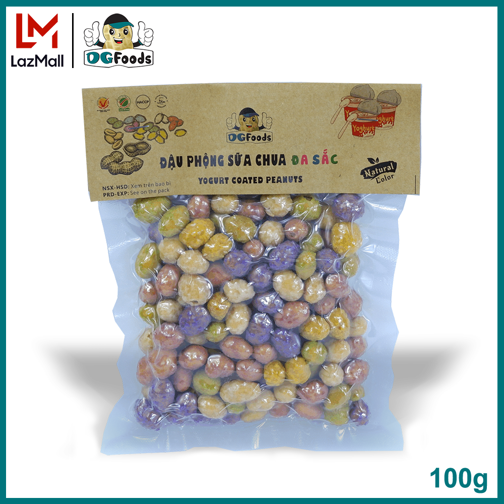 >> SO SÁNH GIÁ ĐẬU PHỘNG PINATTSU VỊ MỰC 100G | Shopee Lazada Sendo Tiki 68 DGFoods - Đậu Phộng Sữa Chua Đa Sắc (100g) - Vị Thơm Bùi Ngon Khó Cưỡng - Chứng Nhận HACCP - Đặc Sản Hạt Việt