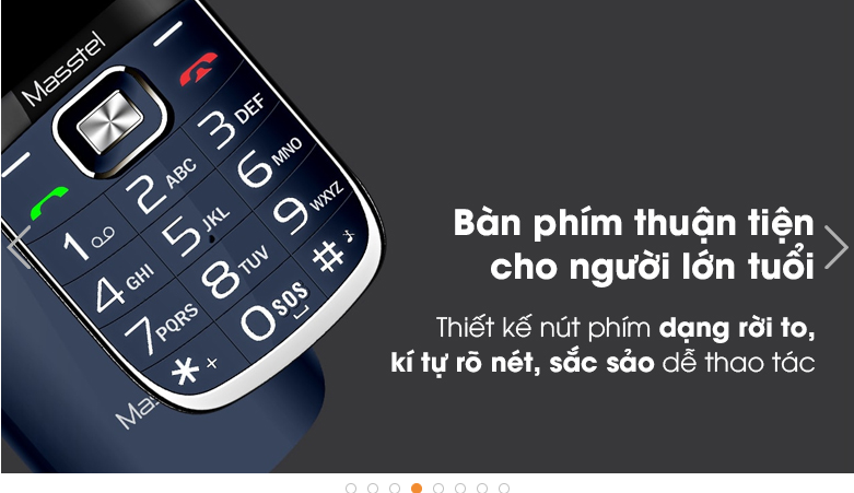 Điện thoại Masstel Fami P20