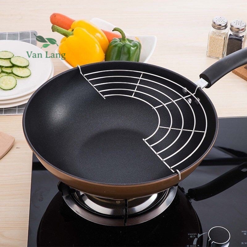 Vỉ gác chảo inox cao cấp 30cm