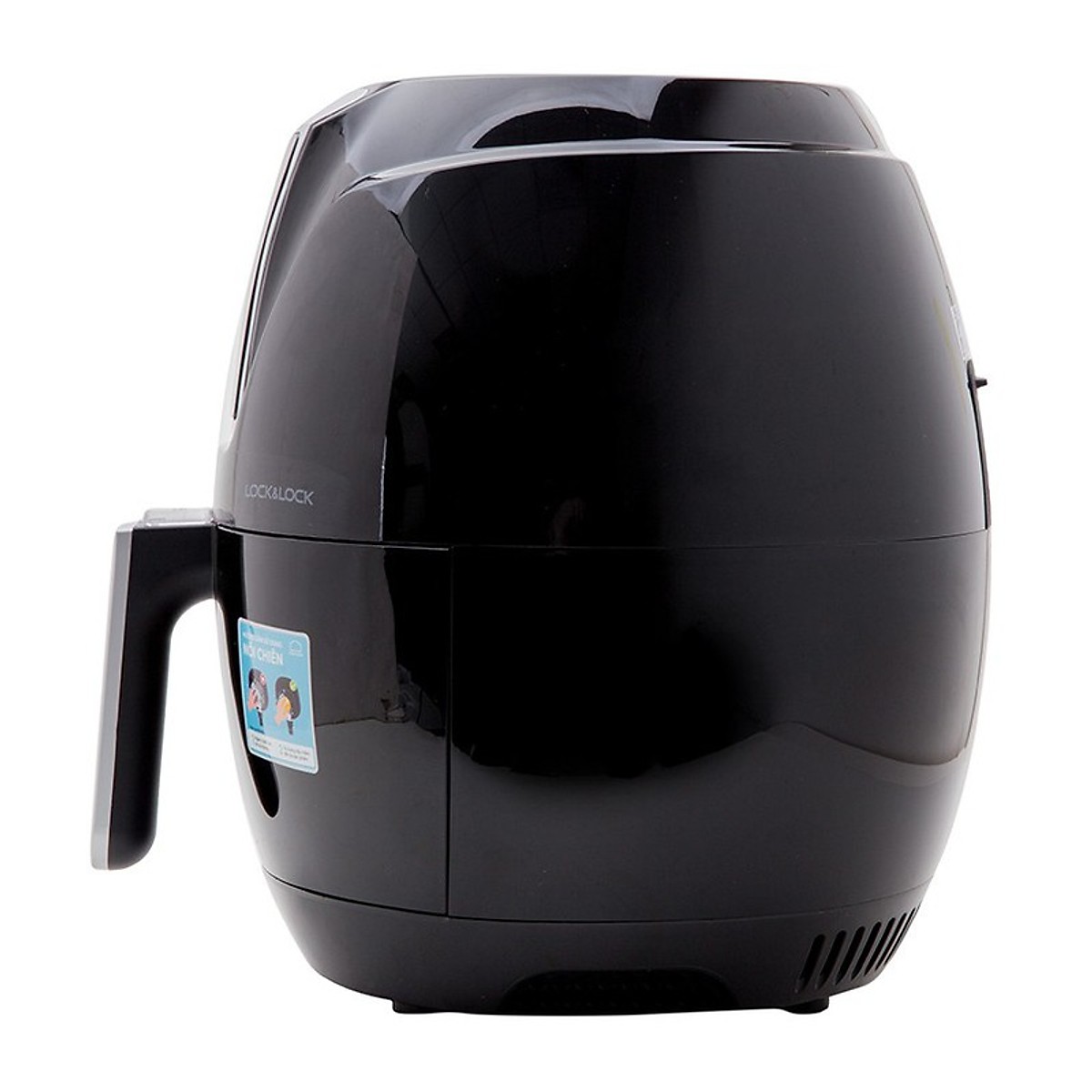 [Trả góp 0%]Nồi Chiên Không Dầu Điện Tử Lock &Lock EJF361BLK (3.2L)