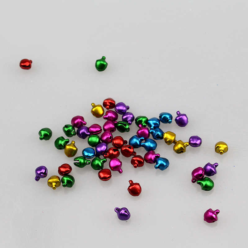 Chuông mini nhiều màu - Size 8mm - Túi 50 chiếc