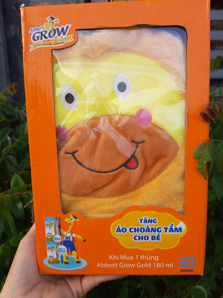 Áo choàng Grow cho bé
