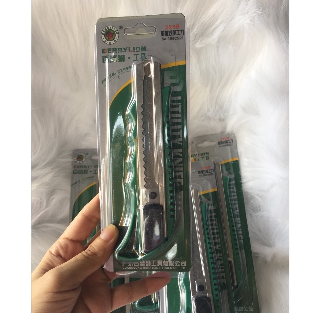 [HCM]Dao Rọc Giấy BerryLion Lớn (Chính Hãng)
