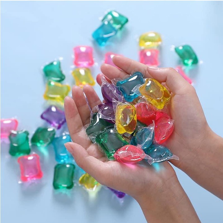 hộp 30 viên giặt xả thái lan cực thơm