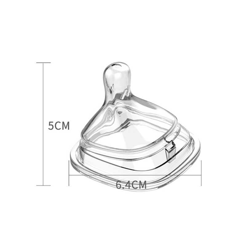 [Siêu rẻ] Núm ti thay thế bình sữa vuông HG k vừa Top.gia