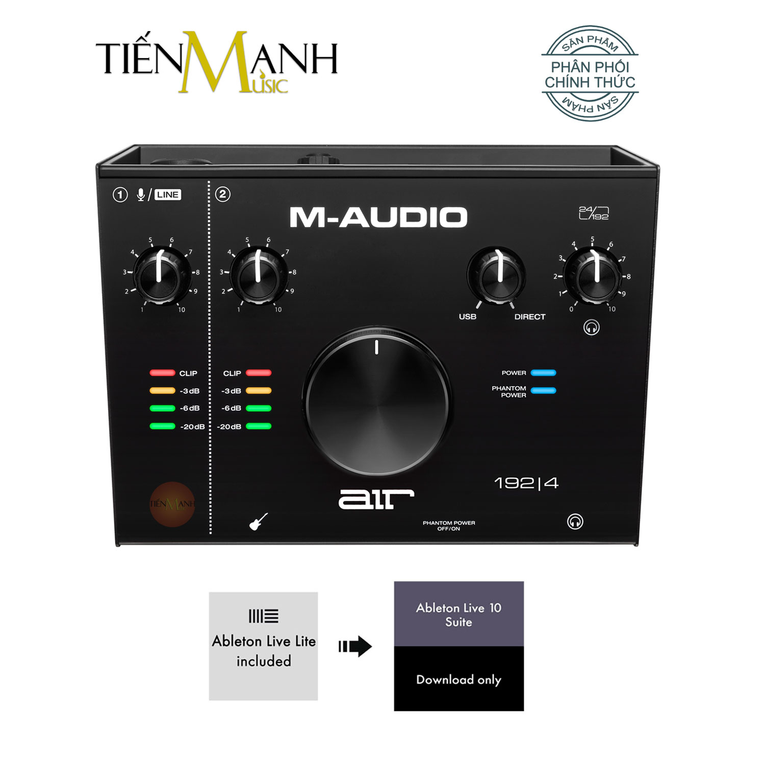 Soundcard m-audio air 192x4 set audio receiver and livestream 192 4 audio interface 192/4 sound card audio 192 | 4