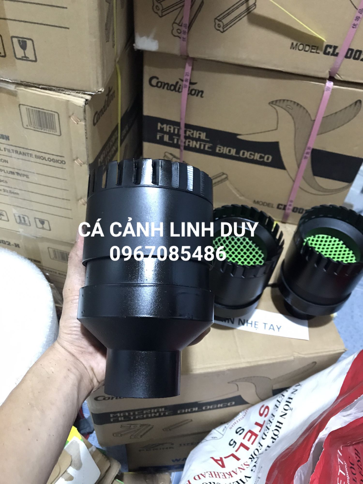 Hút mặt xoay hồ cá , bể cá fi 21