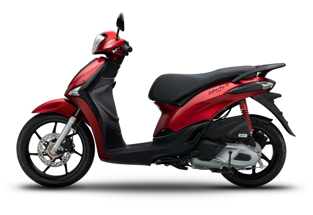 Xe Máy Piaggio Liberty S 125 Màu Đỏ