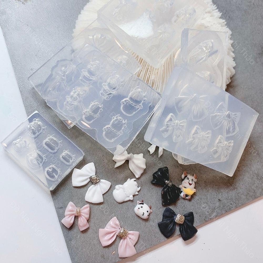 Khuôn silicon nail làm charm