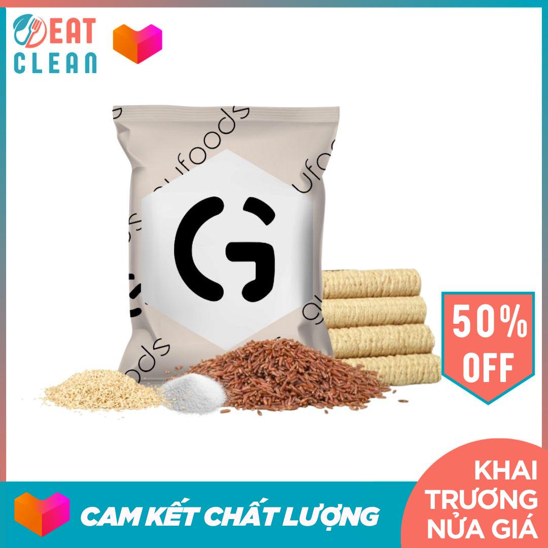 Bánh ống gạo lứt mè GUfoods