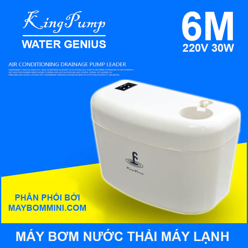 Bơm Nước Thải Máy Lạnh Kingpump 220V 30W 6M