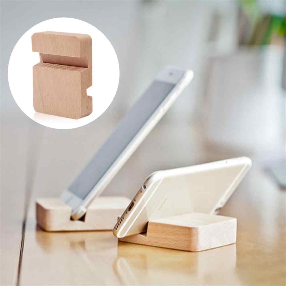 Giá Đỡ Điện Thoại Gỗ Thông Kệ Đa Năng
