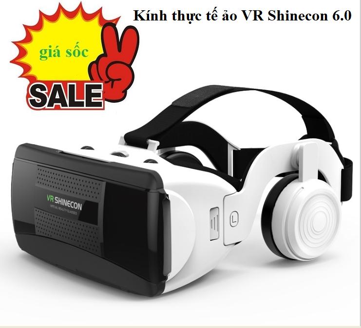 Kính thực tế ảo vr shinecon 6.0 g06eb cho điện thoại android