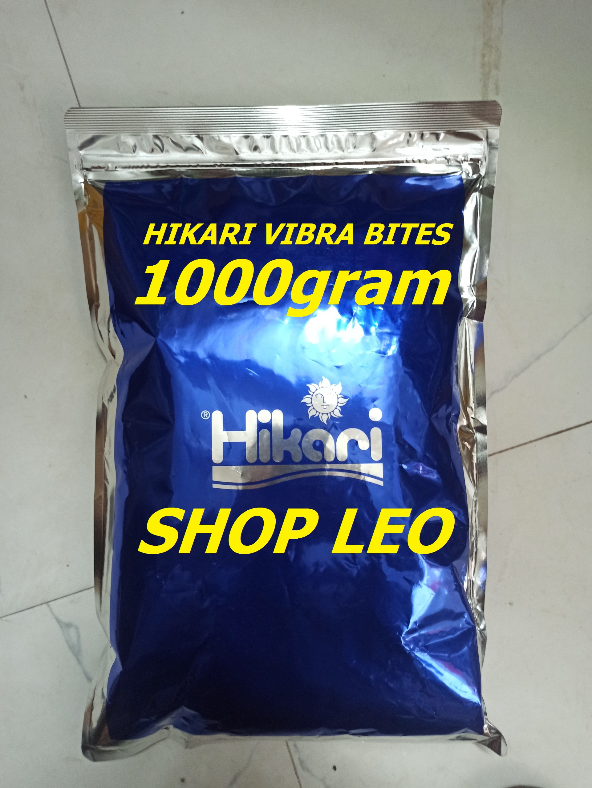 [Hoàn Tiền 10%]Thức ăn Hikari vibra bites (gói lớn )-tăng màu cho cá đĩa, cá cầu vồng- cá phượng hoàng-thần tiên- cá nhiệt đợi-shopleo