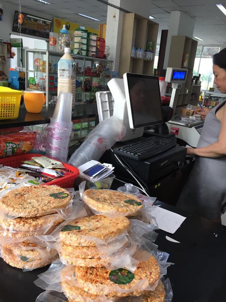 Combo 5 bánh cơm cháy nếp chà bông siêu giòn ngon (120gr/bánh)