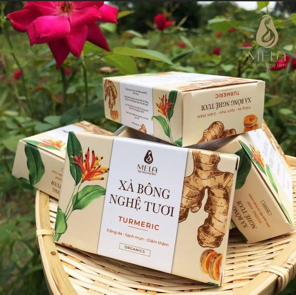 Xà Bông Nghệ Tươi Mela Turmeric